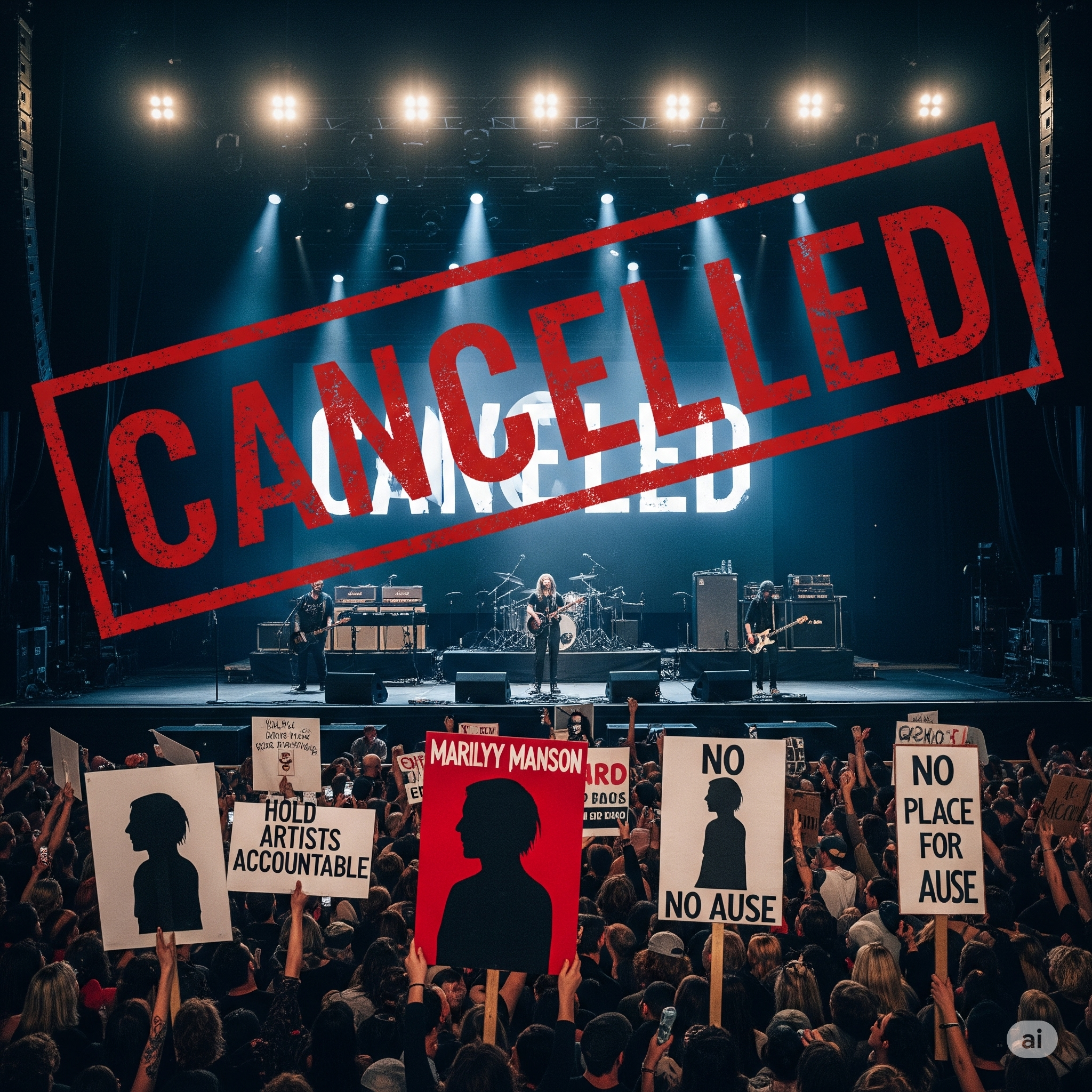 Marilyn Manson's U.K. Tour Opening Show Canceled Due to Backlash