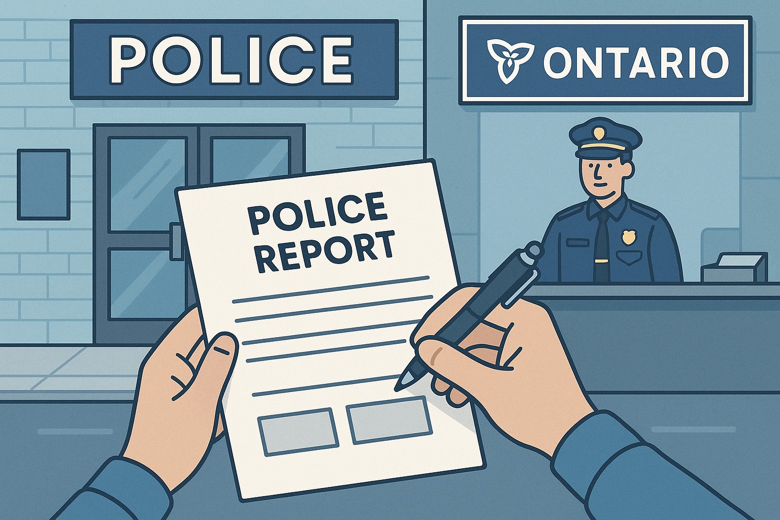 How to Get a Copy of a Police Report in Ontario
