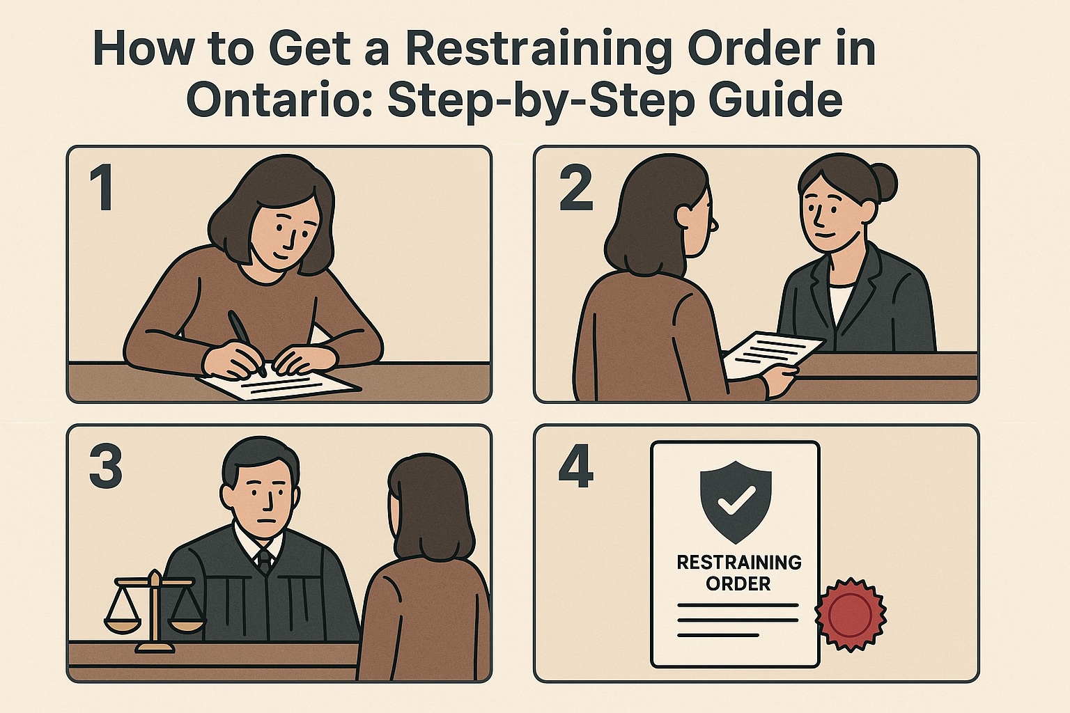 How to Get a Restraining Order in Ontario: Step-by-Step Guide (2025)