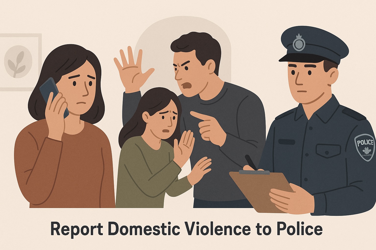 How to Report Domestic Violence to Police in Ontario