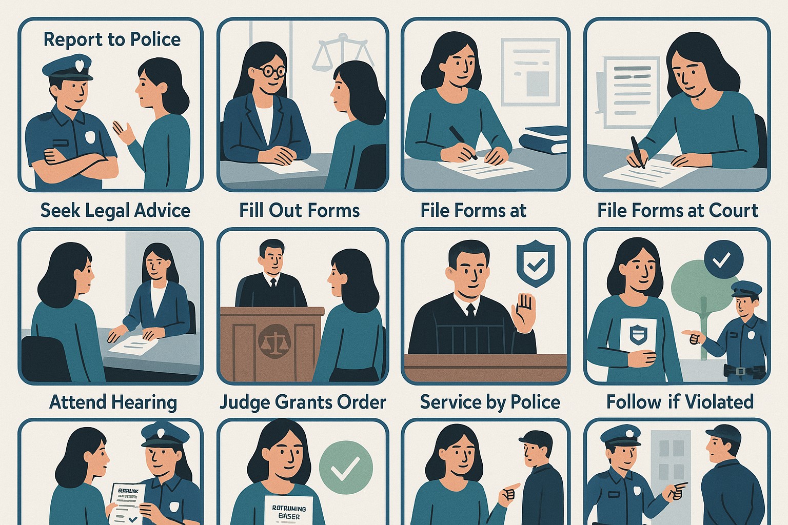 Step-by-Step: How to Get a Restraining Order in Toronto (2025)