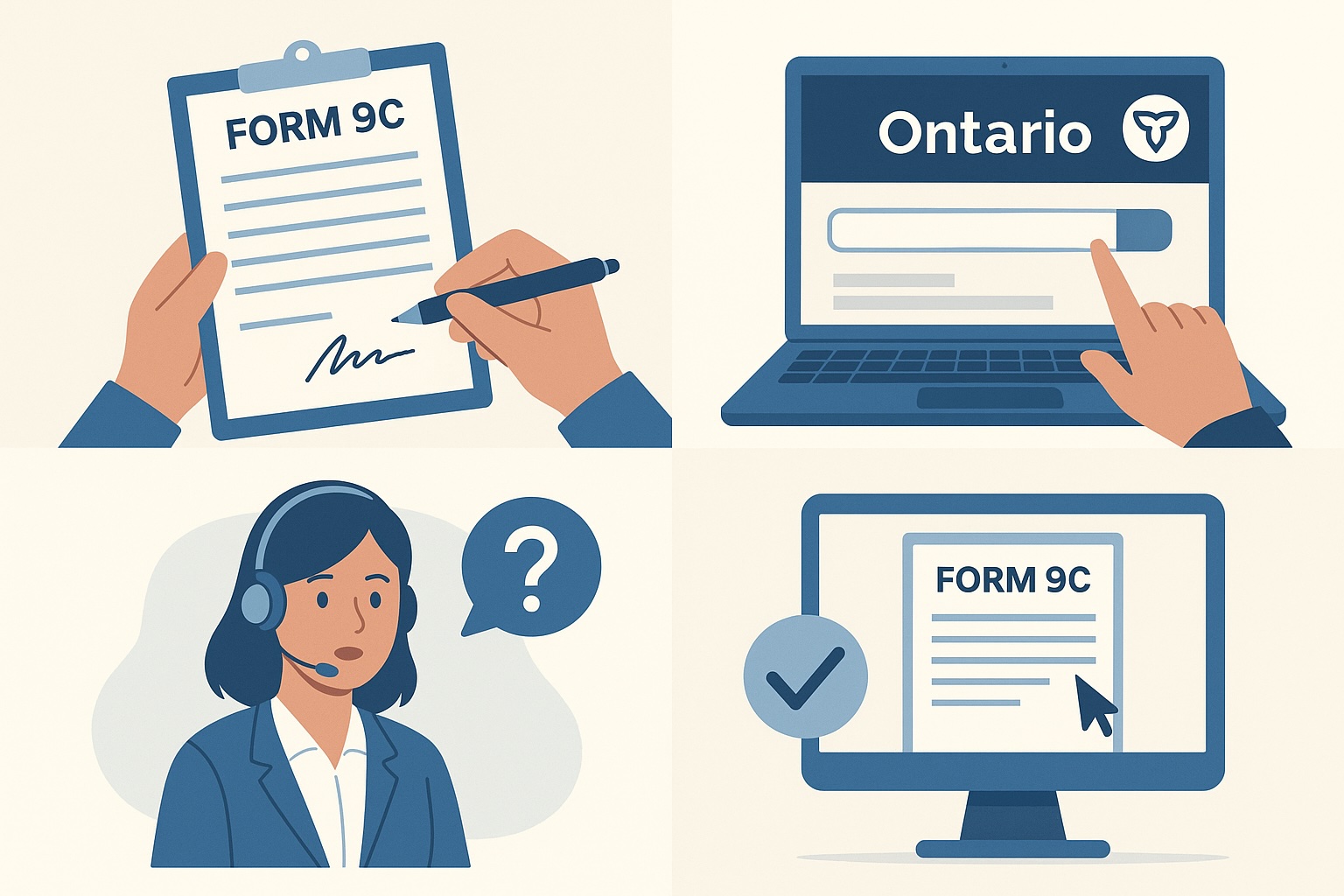How to File Form 9C in Ontario