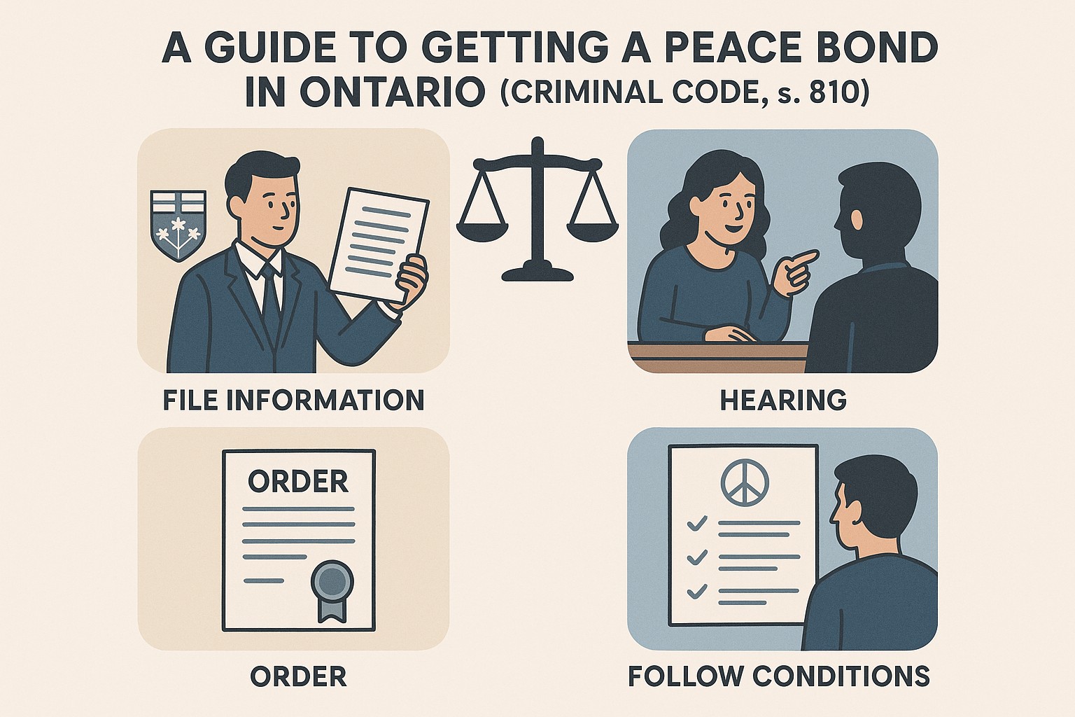 A Guide to Getting a Peace Bond in Ontario (Criminal Code, s. 810)