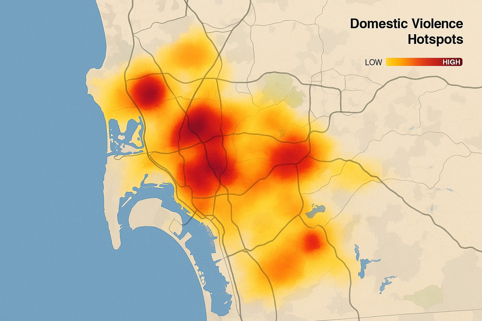 SDPD Domestic-Violence Crime Dashboard 2024-2025: Neighborhood Hotspots San Diegans Must Know