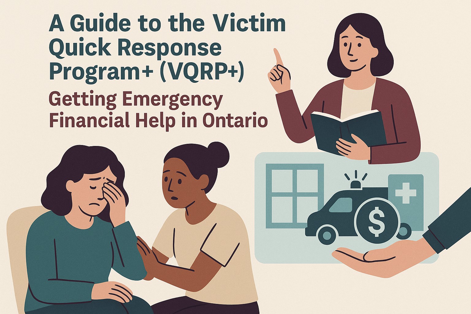 A Guide to the Victim Quick Response Program+ (VQRP+): Getting Emergency Financial Help in Ontario