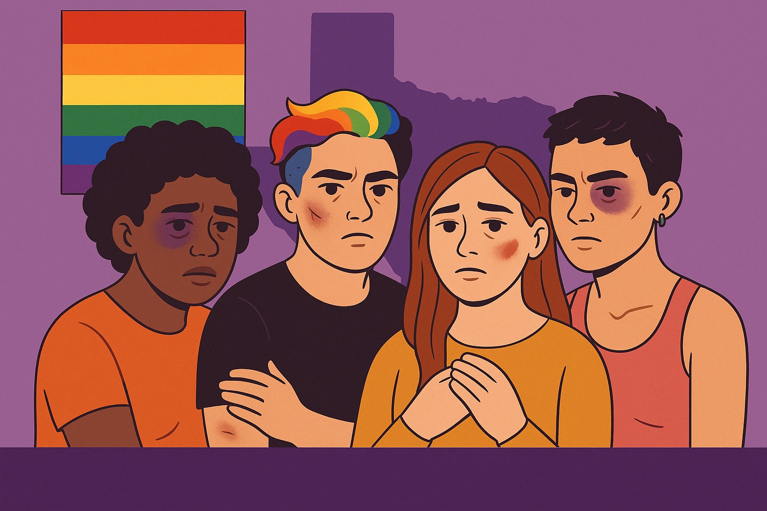 LGBTQ+ Survivors of Domestic Violence in Texas