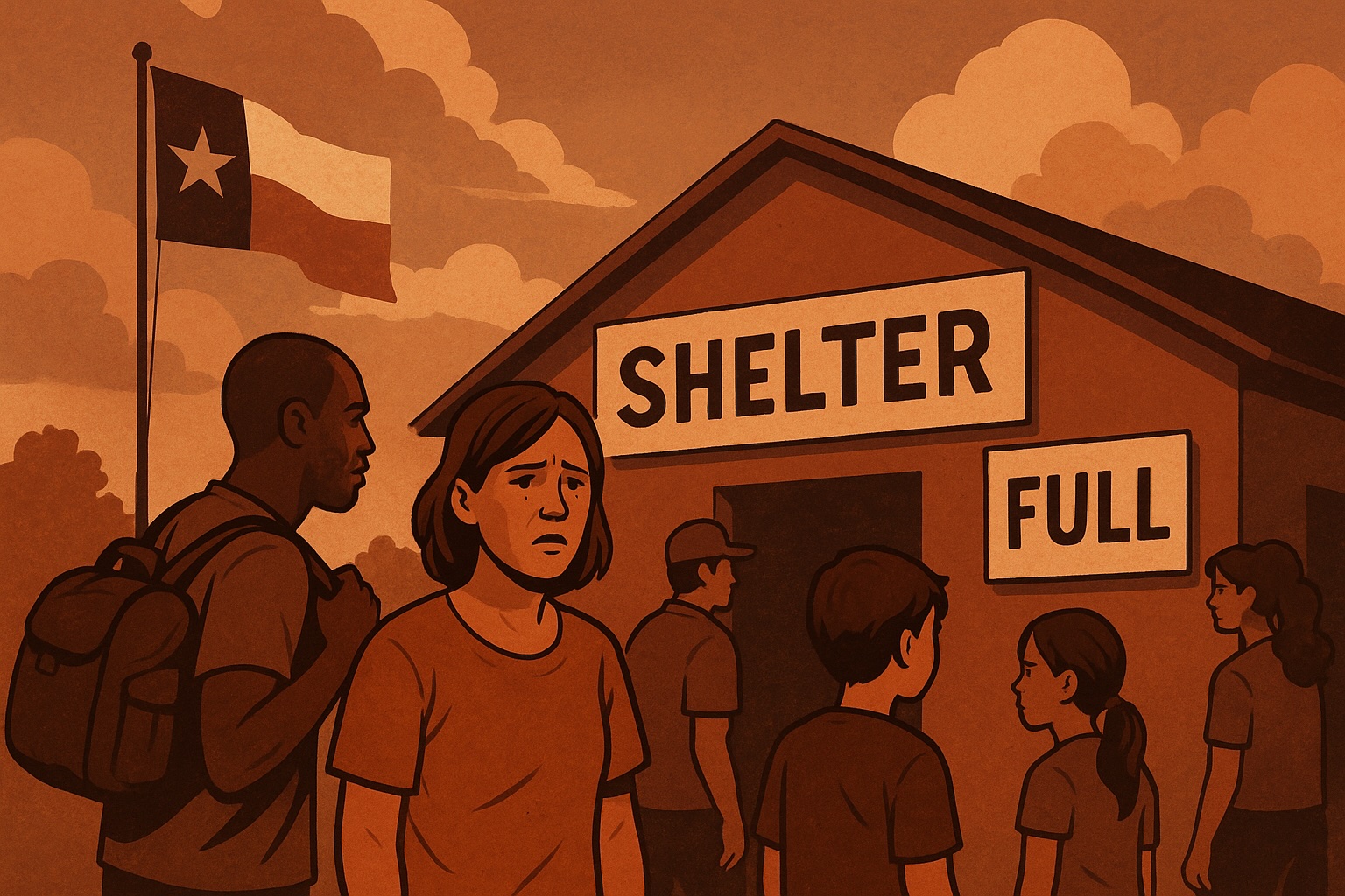 Shelter Shortages Put Texas Survivors at Risk