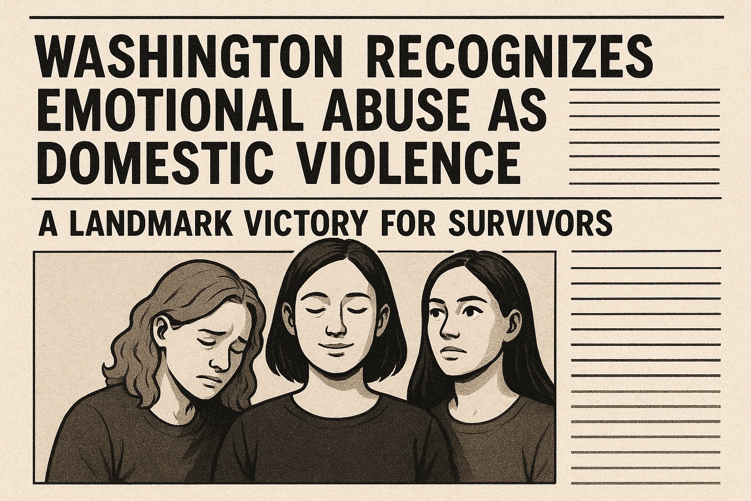 📰 Washington Recognizes Emotional Abuse as Domestic Violence: A Landmark Victory for Survivors
