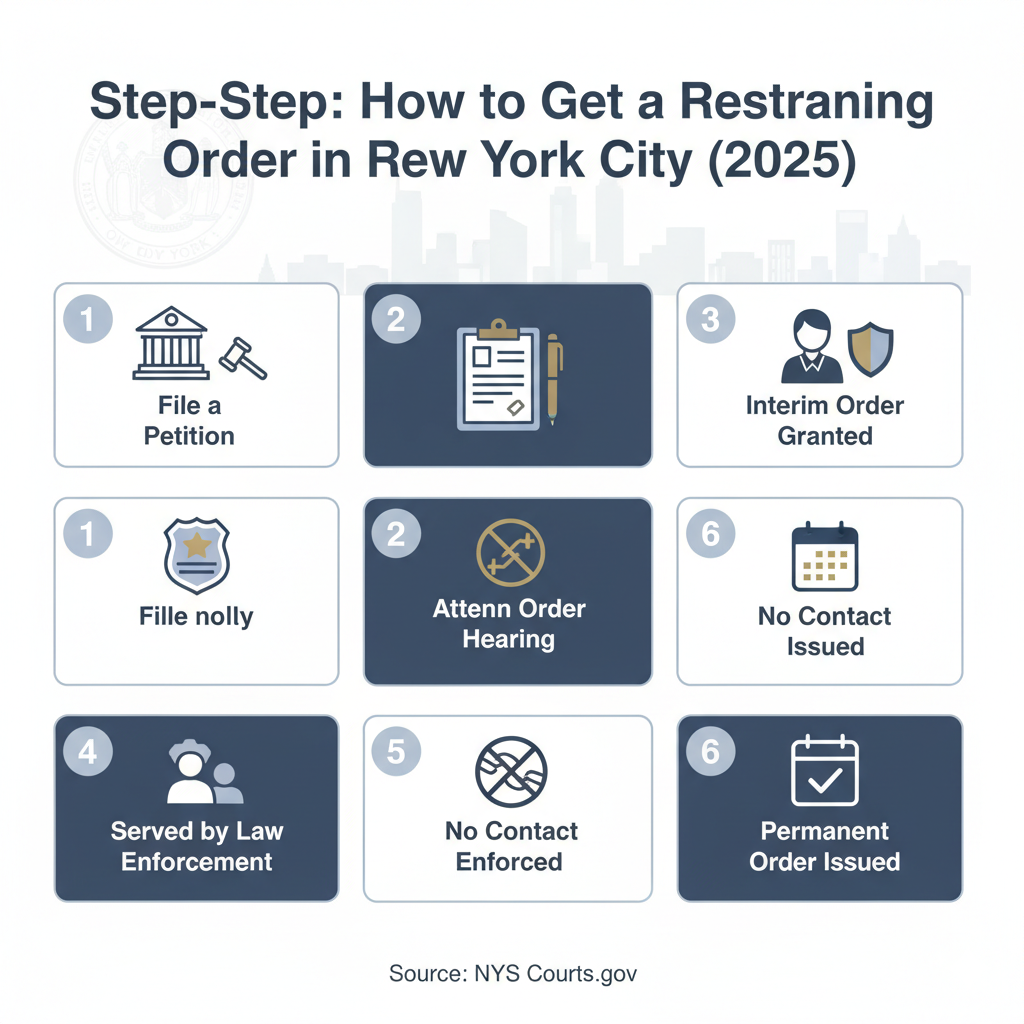 Step-by-Step: How to Get a Restraining Order in New York City (2025)