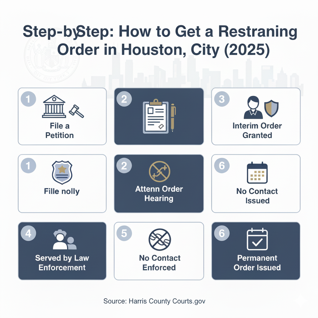 Step-by-Step: How to Get a Restraining Order in Houston (2025)
